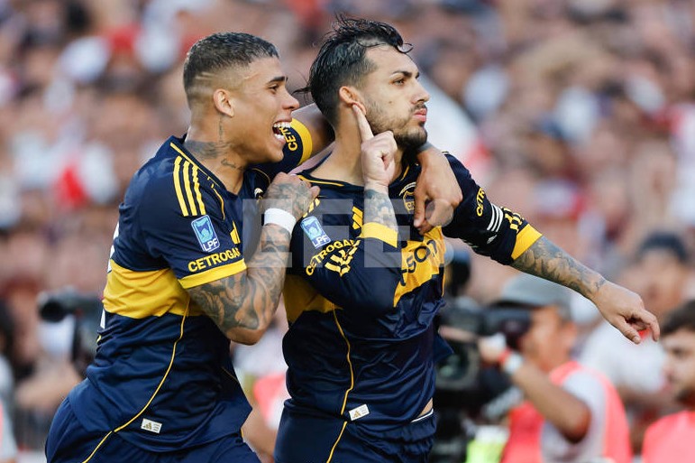 Superclásico argentino: Boca Juniors le ganó a River Plate de visitante con un gol de Leandro Paredes