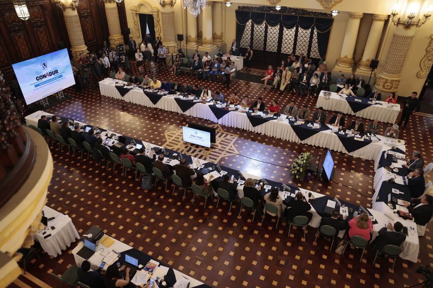 Presidente Bernardo Arévalo lidera segunda reunión ordinaria del Conadur
